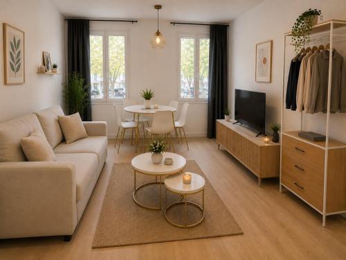 Studio rénové 4 pers Plages à pied Cannes