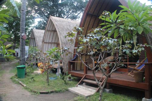 Zahrada ubytování Star Bar and Bungalows