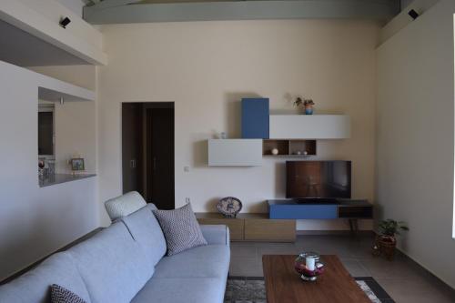 Posezení v ubytování Three Stars Luxury Villas