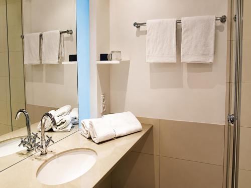 Koupelna v ubytování Spa & Wellnesshotel Bad Alexandersbad - Fichtelgebirge by Belvilla