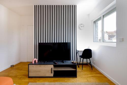 Chambre moderne, stylée et confortable en centre ville