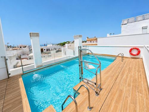 Apartamento la Bodega con piscina