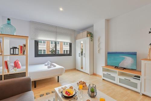 Estudio Boquerón, with parking, and steps from the beach