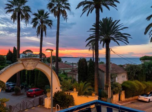 Appartement charmant à Cannes avec vue sur la mer, 33 m²