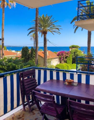 Appartement charmant à Cannes avec vue sur la mer, 33 m²