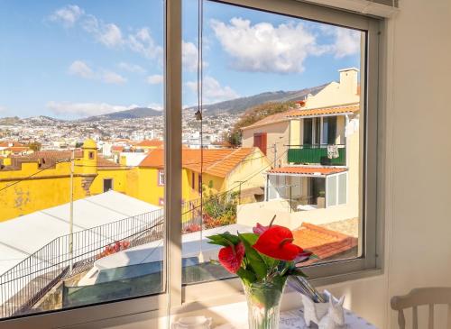 Cosy apartment in Funchal, sea and mountain views, 35 m²