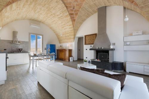 Dapur atau dapur kecil di Villa Toffi by Perle di Puglia