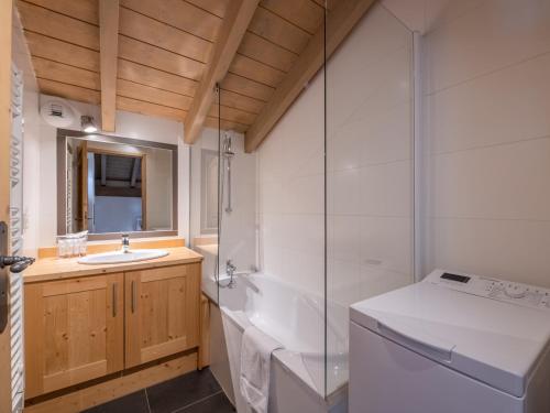 Duplex lumineux à Morzine avec parking, proche des pistes, idéal pour 8 personnes
