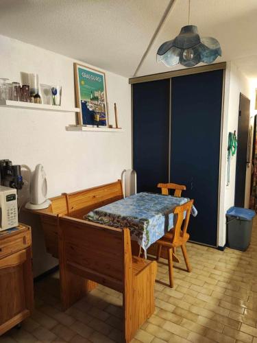Lagon Azur Charmant studio avec piscine proche plage