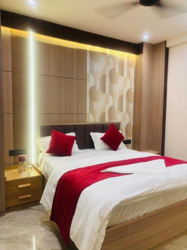 Llit o llits en una habitació de Hotel Townhouse