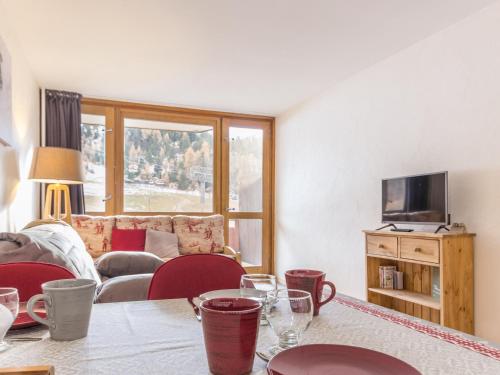 Studio pour 3 pers. vue pistes, au pied des pistes