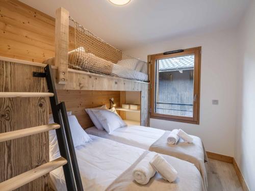 Hypercentre Morzine, 3 ch / 7 pers, parking & balcon