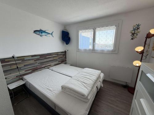 T2 4 pers à Le Barcarès, face mer, parking privé