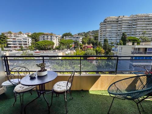 Studio TERRASSE-POINTE CROISETTE-PALM BEACH A0B214