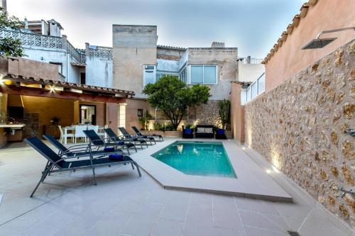Historic Pollensa Townhouse Casa Roca Horta 4 Bedrooms
