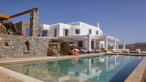 Gorgeous Mykonos Villa 12 Bedrooms Villa Nova Light Private Pool