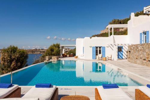 Excellent Mykonos Villa Villa Psarrou Delta 5 Bedrooms Stunning Sea Views