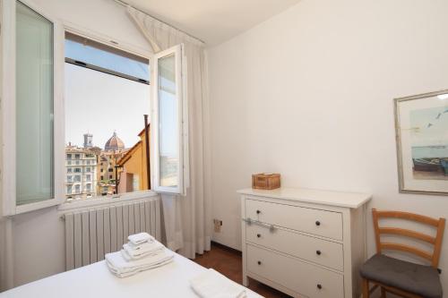 Top of Barbadori Tower River View Apartment by Ponte Vecchio