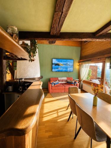 Duplex loft, south-facing terrace, parking