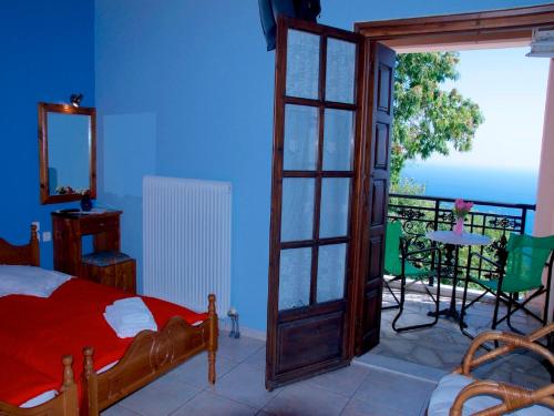 Μπαλκόνι ή βεράντα στο Villa Aglaini