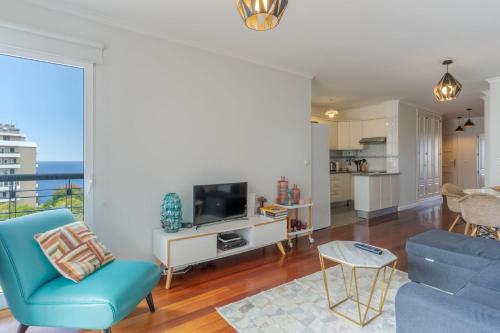 Funchal Sea View Apartment Near Forum Mall & Beach