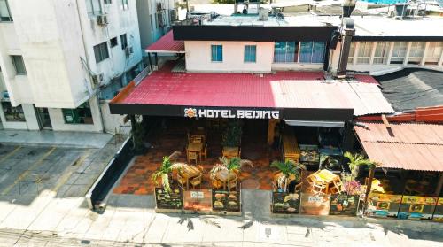 an aerial view of a food store in a city at Hotel Beijing Cartagena in Cartagena de Indias