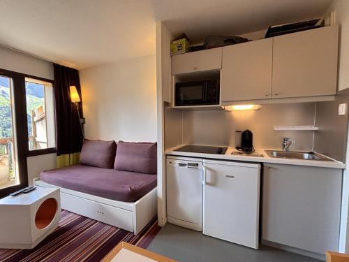 Studio cabine, vue montagne - 4 pers.