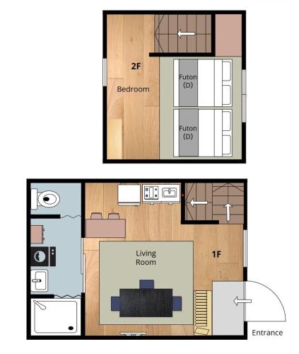 Stayhome Osaka 4ppl House 2min-Station 2stop-Namba