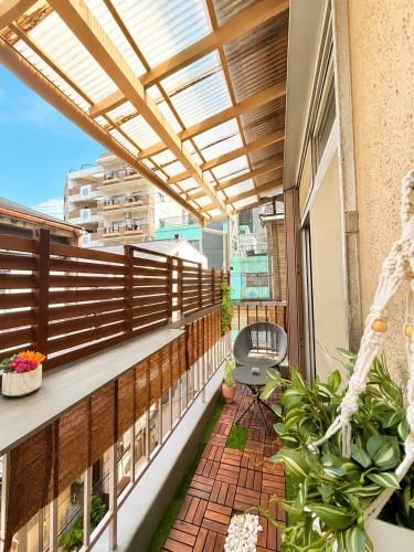 Private House 4K Cinema & Wide King Bed - Nagomi Art Osaka -