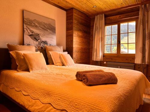 Luxueux appartement avec une vue panoramique sur les Alpes