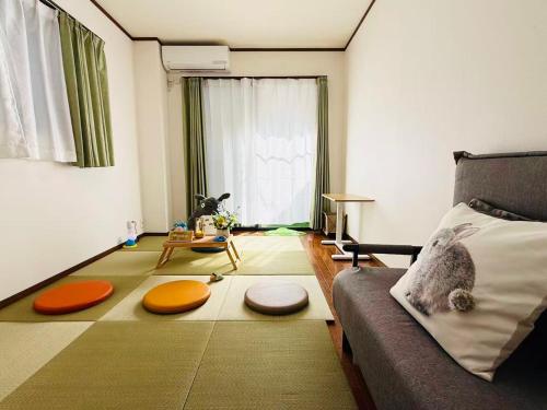 IVTaito area,3 people,3-minute walk to station, 2-tatami beds,family type