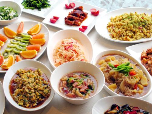 Comida en el hotel o alrededores