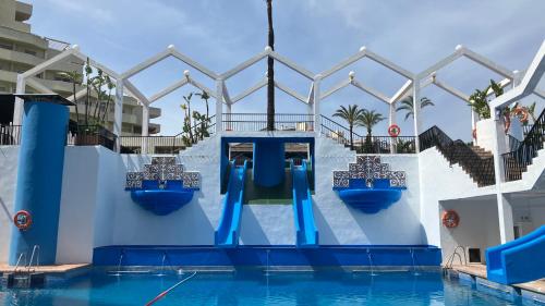 BenalBeach Zafiro Spacious 45m2 with Garden & Side Sea View