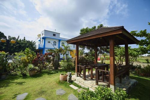 Jardín al aire libre en 海比尼斯