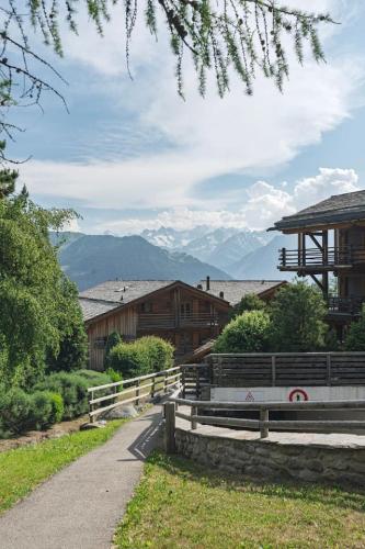 Appartement cosy alpin terrasse parking Verbier