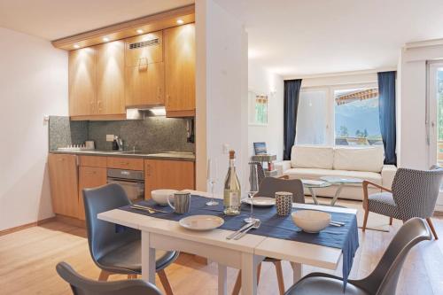 Studio cosy piscine vue Alpes Crans Montana