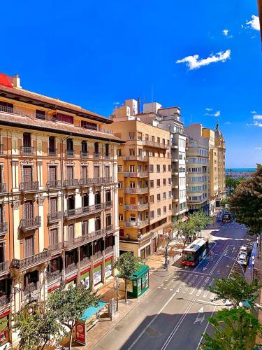 Historic building, very central and next to the beach