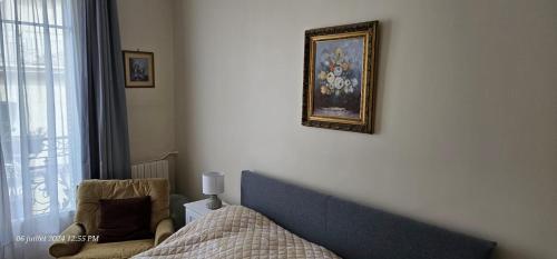 Appartement climatisé 70 m2 à Paris Trocadéro à louer en bail de mobilité