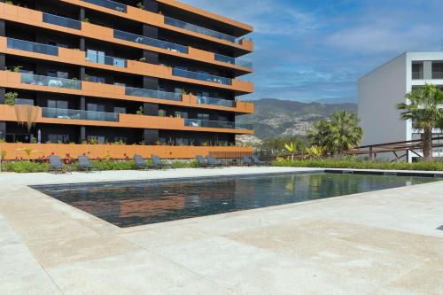 Funchal Sea View Apt, Pool, Ac & Parking