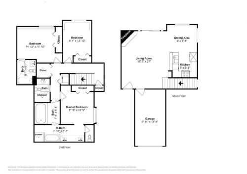a floor plan of a house at Breckenridge Luxury Condo, Easy Access to Ski Lifts! in Breckenridge