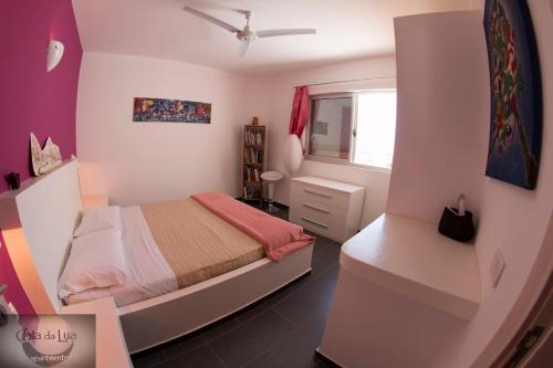 Postel nebo postele na pokoji v ubytování Cala da Lua apartments