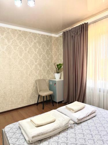 Lova arba lovos apgyvendinimo įstaigoje Kut Hotel Osh