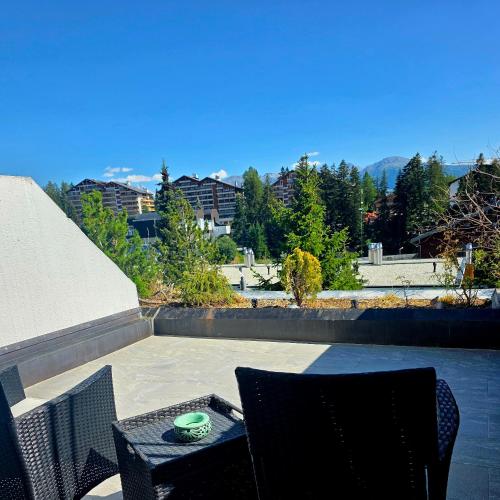 Studio avec terrasse et piscine - Aux Petits Sapins