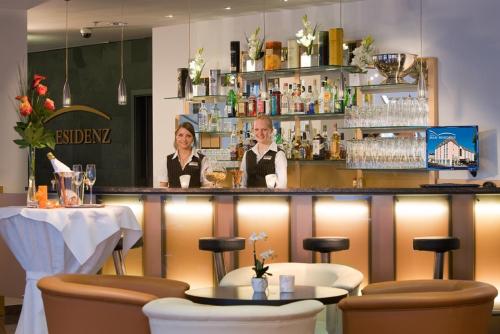 
Lounge oder Bar in der Unterkunft City Hotel Isar-Residenz
