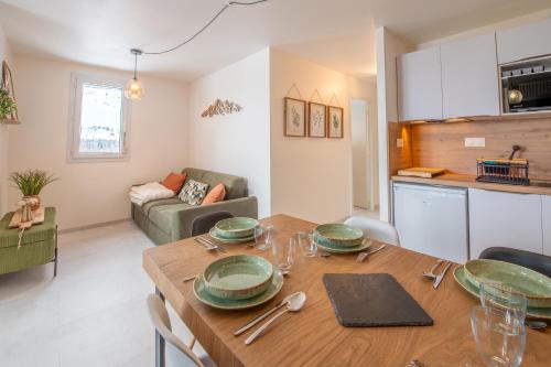 Appartement familial, Vue montagne