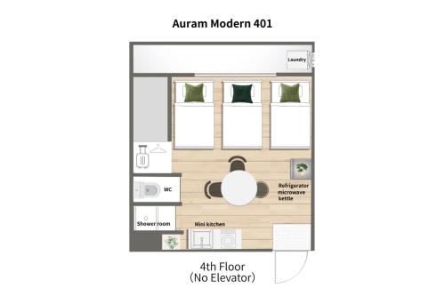 Auram Modern Apartment Fukuoka