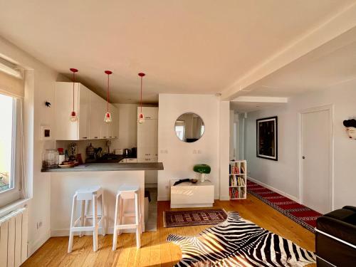 Elegant family flat near Sacré Coeur in Montmartre