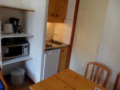 Studio proche pistes, balcon - 2 pers. - FR-1-502-630