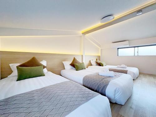 Eizawaken 201 Close to Osaka Dome Taisho Station 5 min walk 3 bedrooms 7 people cooking allowed 2 bathrooms direct access to Kansai Airport