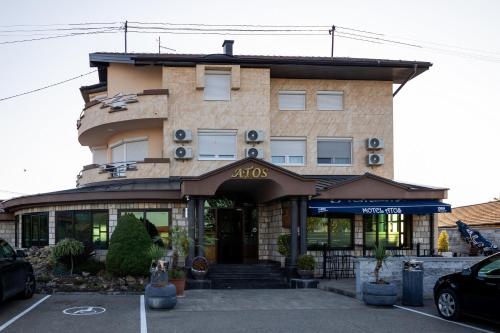 a store front of a building at Motel Atos in Laktaši
